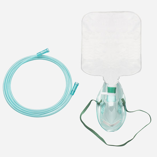 High-Concentration Oxygen Mask