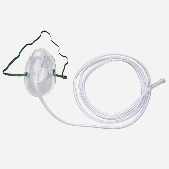 Capnography Sampling Oxygen Mask